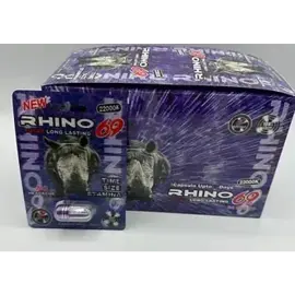 RHINO 69 ENHANCEMENT PILL SUPER LONG LASTING B2G1F