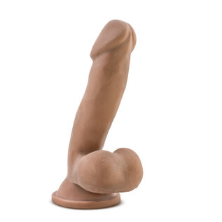BLUSH AU NATUREL SENSA FEEL DILDO 6.5" CARAMEL