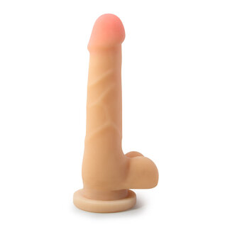BLUSH AU NATUREL SENSA FEEL DILDO SAM 7" VANILLA