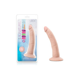 BLUSH DILDO AU NATUREL SENSA FEEL JACK 7" VANILLA