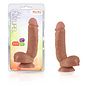 BLUSH AU NATUREL SENSA FEEL DILDO LATIN MACHO 8.75" CARAMEL