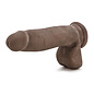 BLUSH AU NATUREL SENSA FEEL DILDO 7" CHOCOLATE