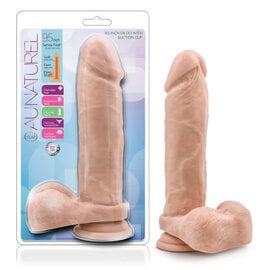 BLUSH DILDO AU NATUREL LIGHT 9.5"
