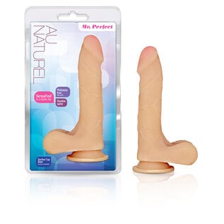 BLUSH AU NATUREL MISTER PERFECT SENSA FEEL DILDO  8.5"