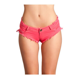 BE WICKED BOOTY SHORTS  HOT PINK