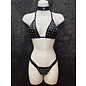 MINOR CREATIONS MC FUNDAZZLE THONG AND BRA SET WITH