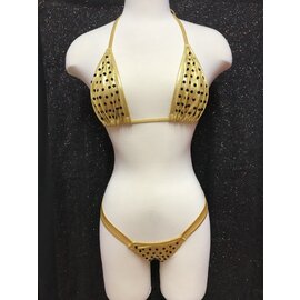 MINOR CREATIONS MC FUNDAZZLE THONG AND BRA SET WITH