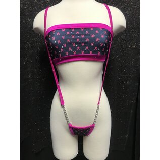HOT GIRL LINGERIE HG SLINGSHOT W/ CHAINS SETS