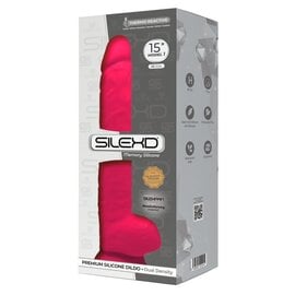 ADRIEN LASTIC SILEXD DUAL DENSITY DILDO PINK 15"