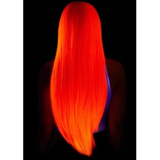LEG AVE LONG STRAIGHT CENTER PART WIG 33" O/S