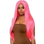 LEG AVE LONG STRAIGHT CENTER PART WIG 33" O/S