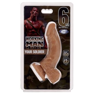 CLOUD 9 NOVELTIES WORKING MAN DILDO 6"