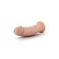 BLUSH DR SKIN DILDO THICK PLUS POSABLE 8" VANILLA