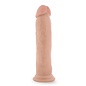 BLUSH DILDO DR SKIN THICK PLUS POSABLE 9' VANILLA