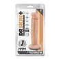 BLUSH DR SKIN DILDO PLUS POSABLE  6" VANILLA