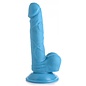 XR BRAND POP PECKERS DILDO BLUE 6.5"