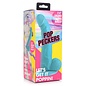 XR BRAND POP PECKERS DILDO BLUE 7.5"