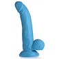 XR BRAND POP PECKERS DILDO BLUE 7.5"