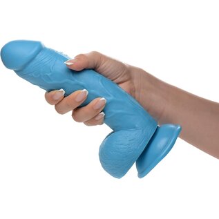 XR BRAND POP PECKERS DILDO BLUE 8.5"