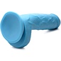 XR BRAND POP PECKERS DILDO BLUE 8.5"