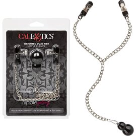CALIFORNIA EXOTICS CALEX NIPLE JEWELRY W/WEIGHTS