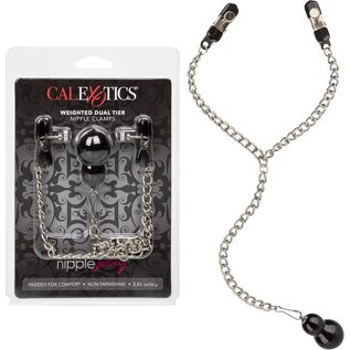CALIFORNIA EXOTICS CALEX NIPLE JEWELRY W/WEIGHTS