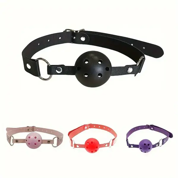 "O" HEAVENS BALL GAG ADJUSTABLE 2"