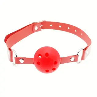 "O" HEAVENS "OH" BALL GAG 2" ADJUSTABLE