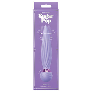 NS NOVELTIES SUGAR POP TWIST BENDABLE VIBE PURPLE