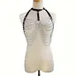 "OH" HARNESS SINGLE RING BODY W/ CHAINS HOLOGRAPHIC