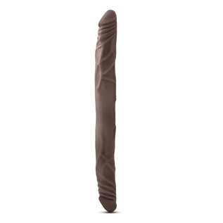 BLUSH B YOURS DOUBLE DONG 14" CHOCOLATE