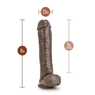 BLUSH DR SKIN MR SAVAGE DILDO 11.5"