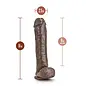 BLUSH DR SKIN MR SAVAGE DILDO 11.5"