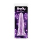 NS NOVELTIES FIREFLY SIREN GLOW IN THE DARK UNICORN HORN DILDO PURPLE