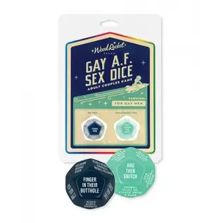 WOOD ROCKET DICE GAME AF GAY DICE COUPLES GAME