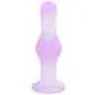 CALIFORNIA EXOTICS LAVENDER HAZE BULB SILICONE VIBRATING PLUG PURPLE/WHITE