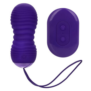 CALIFORNIA EXOTICS SLAY WEARABLE MASSAGE TOOL R/C PURPLE