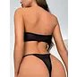 "O" HEAVENS "O" HEAVENS SULTRY STRAPLESS TOP & THONG W/CHAINS