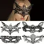 "O" HEAVENS "O" HEAVENS SEXY LACE EYE MASKS BLACK VARIOUS