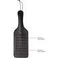 "O" HEAVENS OUCH! PAIN LARGE VAMPIRE PADDLE STUDDED BLACK