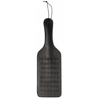 "O" HEAVENS OUCH! PAIN LARGE VAMPIRE PADDLE STUDDED BLACK