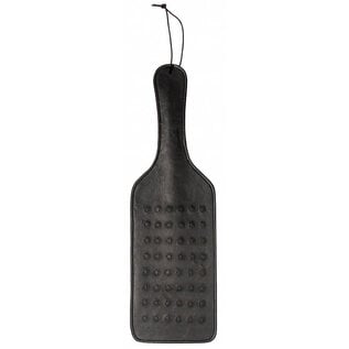 SHOTS OUCH PADDLE VAMPIRE STUDDED BLACK LARGE