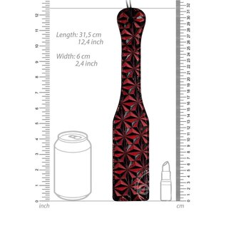 "O" HEAVENS OUCH! LUXURY PADDLE BURGUNDY