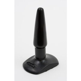 DOC JOHNSON CLASSIC BUTT PLUG-BLACK SMALL BULK