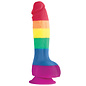 "O" HEAVENS NS NOVELTIES PRIDE DONG WITH BALLS 6 INCH