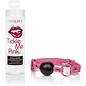 CALEX BALL GAG TICKLE ME PINK BREATHABLE