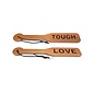 SPARTACUS WOOD PADDLE TOUGH LOVE DOUBLE SIDED