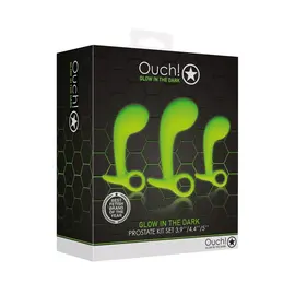 SHOTS AMERICA LLC OUCH! GLO PROSTATE KIT GLOW IN THE DARK