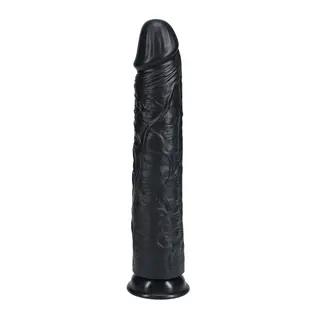 SHOTS TOYS REALROCK EXTRA LONG DONG 13" BLACK