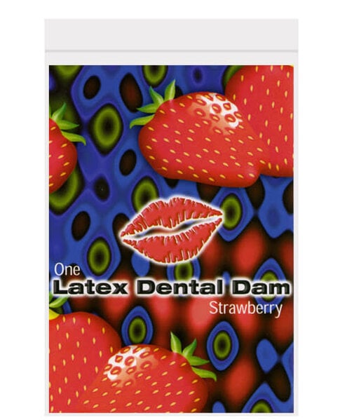 LATEX DENTAL DAMS FLAVORED VARIOUS